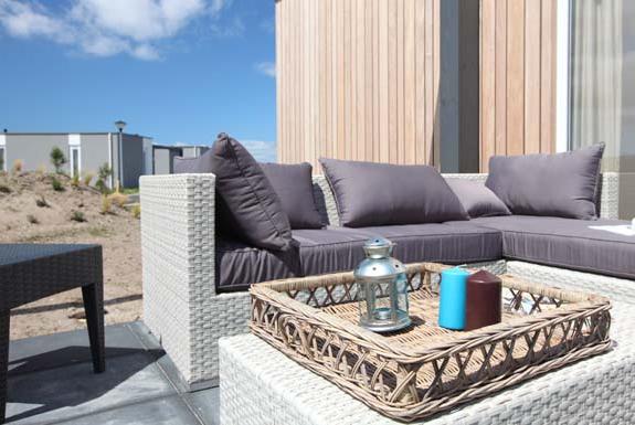 Garten mit Gartenmöbel | Vakantiepark Callassande