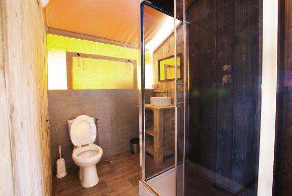 Badezimmer Safarizelt | Ferienpark Callassande