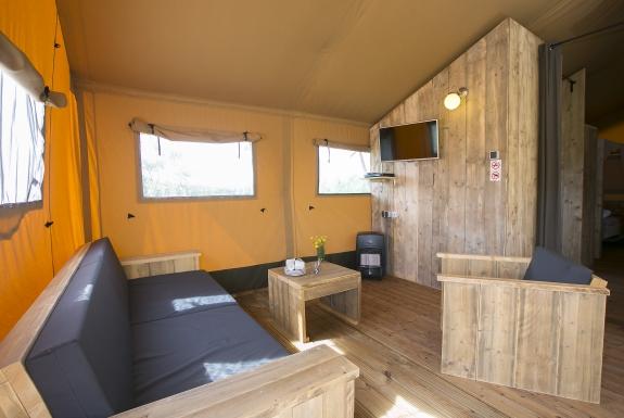 Wohnzimmer Safarizelt | Ferienpark Callassande